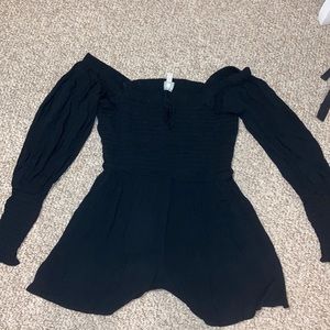 ASOS brand new romper. Shirted bodice and sleeves